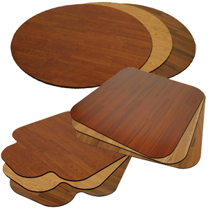 Premium Wood Chair Mats